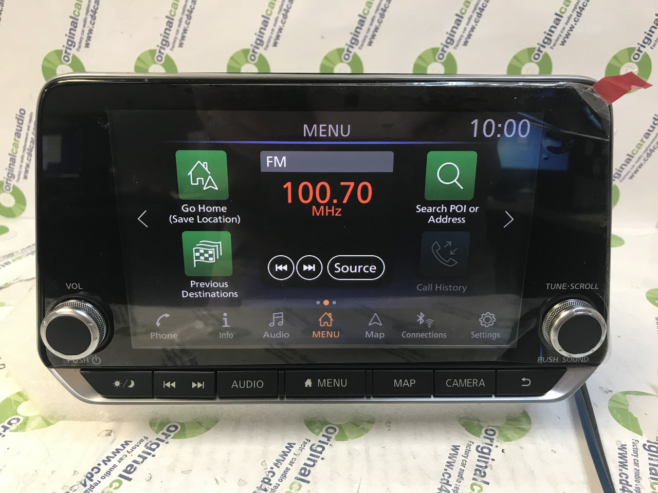 Refurbished 2018 Nissan Altima OEM Navigation AM FM Bluetooth USB Radio Receiver