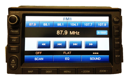 06 07 08 09 10 11 Hyundai AZERA LG NAVIGATION CD MP3 Player XM Radio GREY LAN-8672NH1