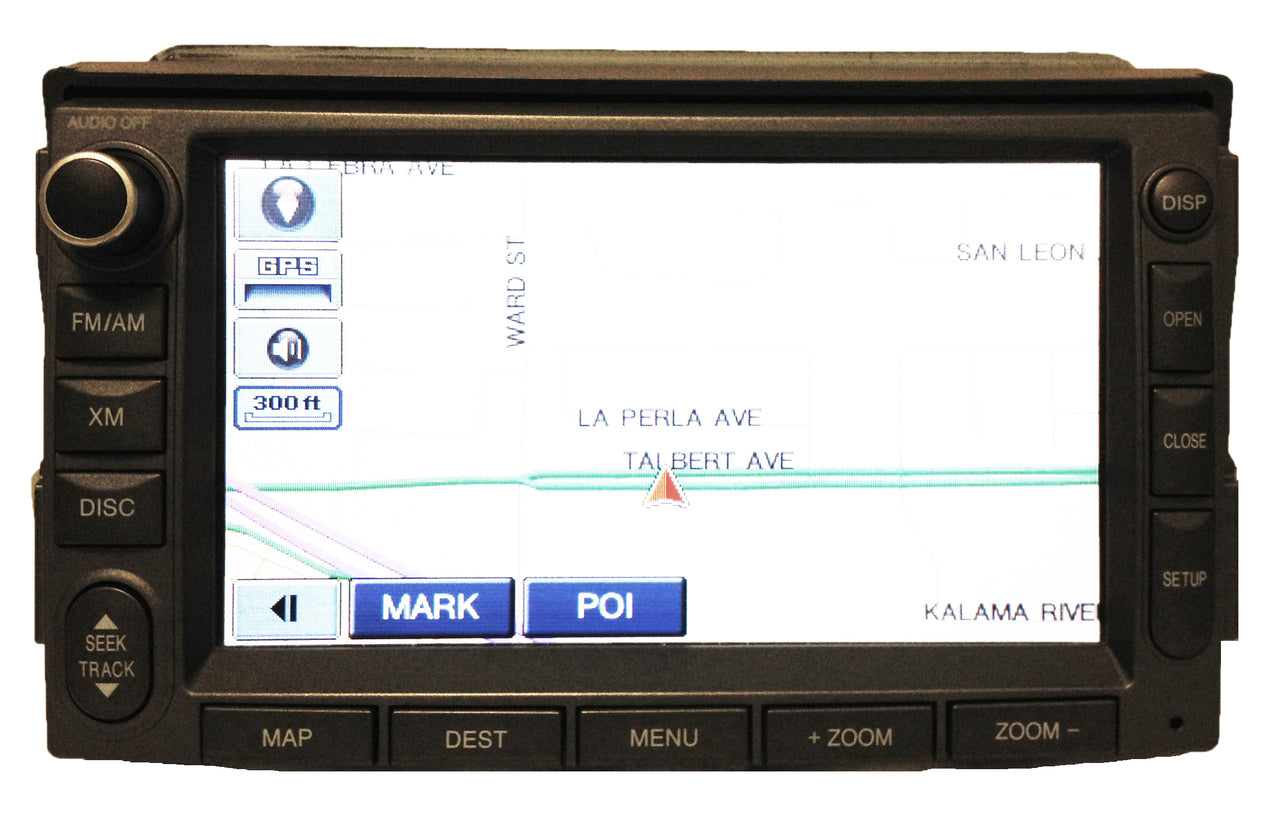 06 07 08 09 10 11 Hyundai AZERA LG NAVIGATION CD MP3 Player XM Radio GREY LAN-8672NH1