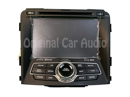 Refurbished 2011-2013 Hyundai Sonata AM FM SAT MP3 Radio Navigation Bluetooth Screen 96560-3Q806