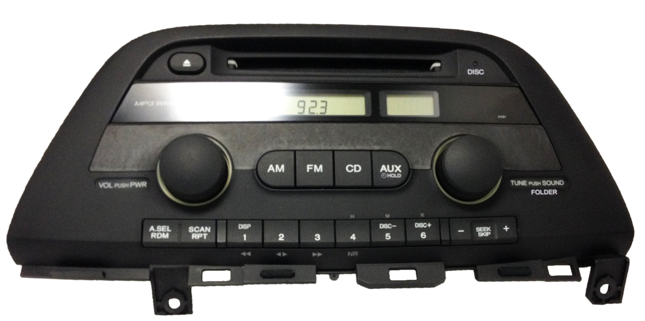 08 09 10 Honda ODYSSEY Radio AUX CD Player 2008 2009 2010 4XB1