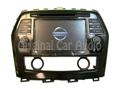 Reman 2016 - 2018 Nissan Maxima OEM BOSE Touch Screen GPS Navigation HD Radio Bluetooth Media Receiver
