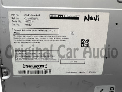 2018 - 2020 Honda Accord OEM Apple Car Play Android Auto Multi Media Navigation Audio Radio Receiver