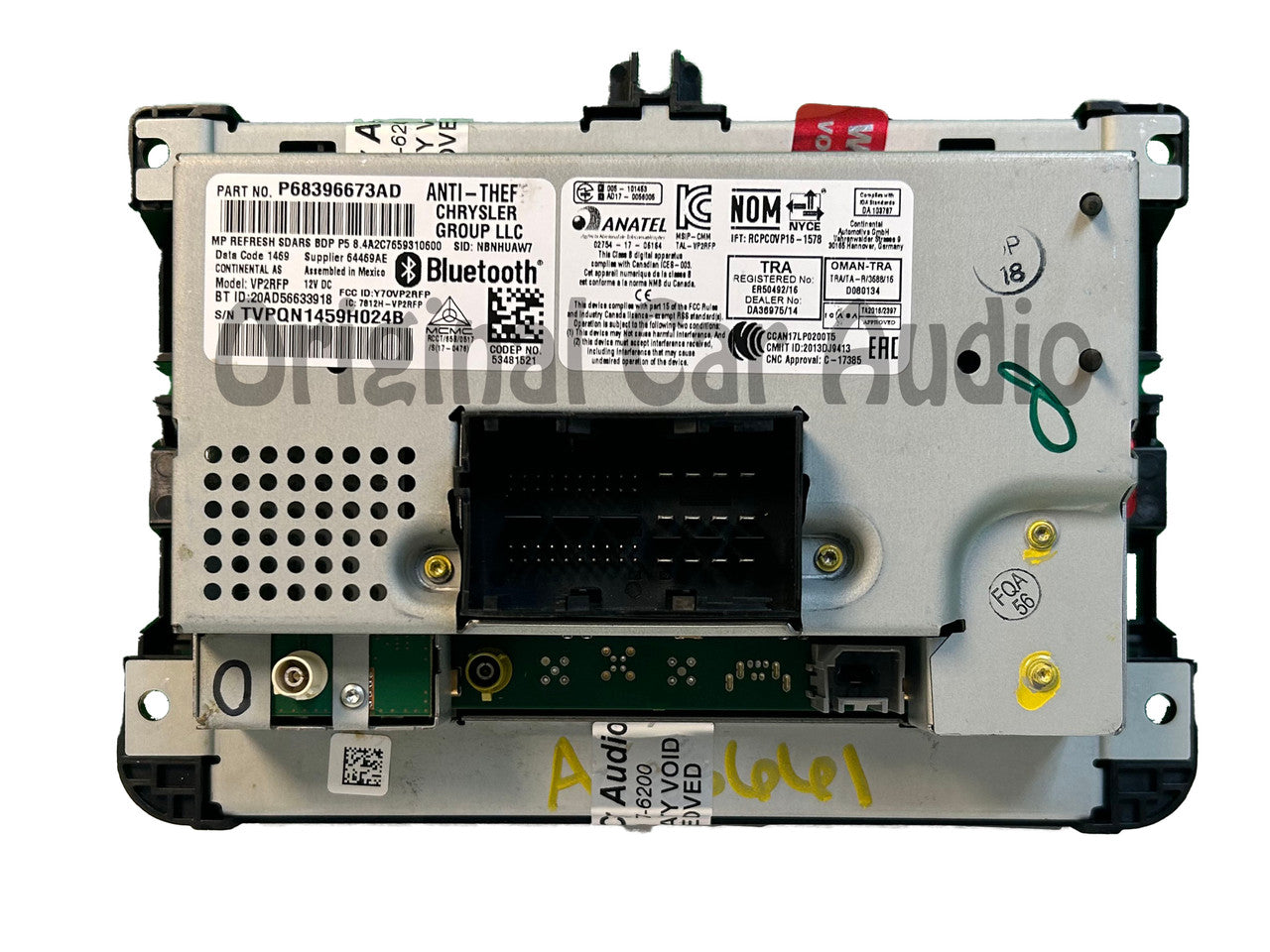 REPAIR SERVICE 2017 - 2019 Jeep Compass OEM AM FM Radio Touch Screen Display VP2RFP
