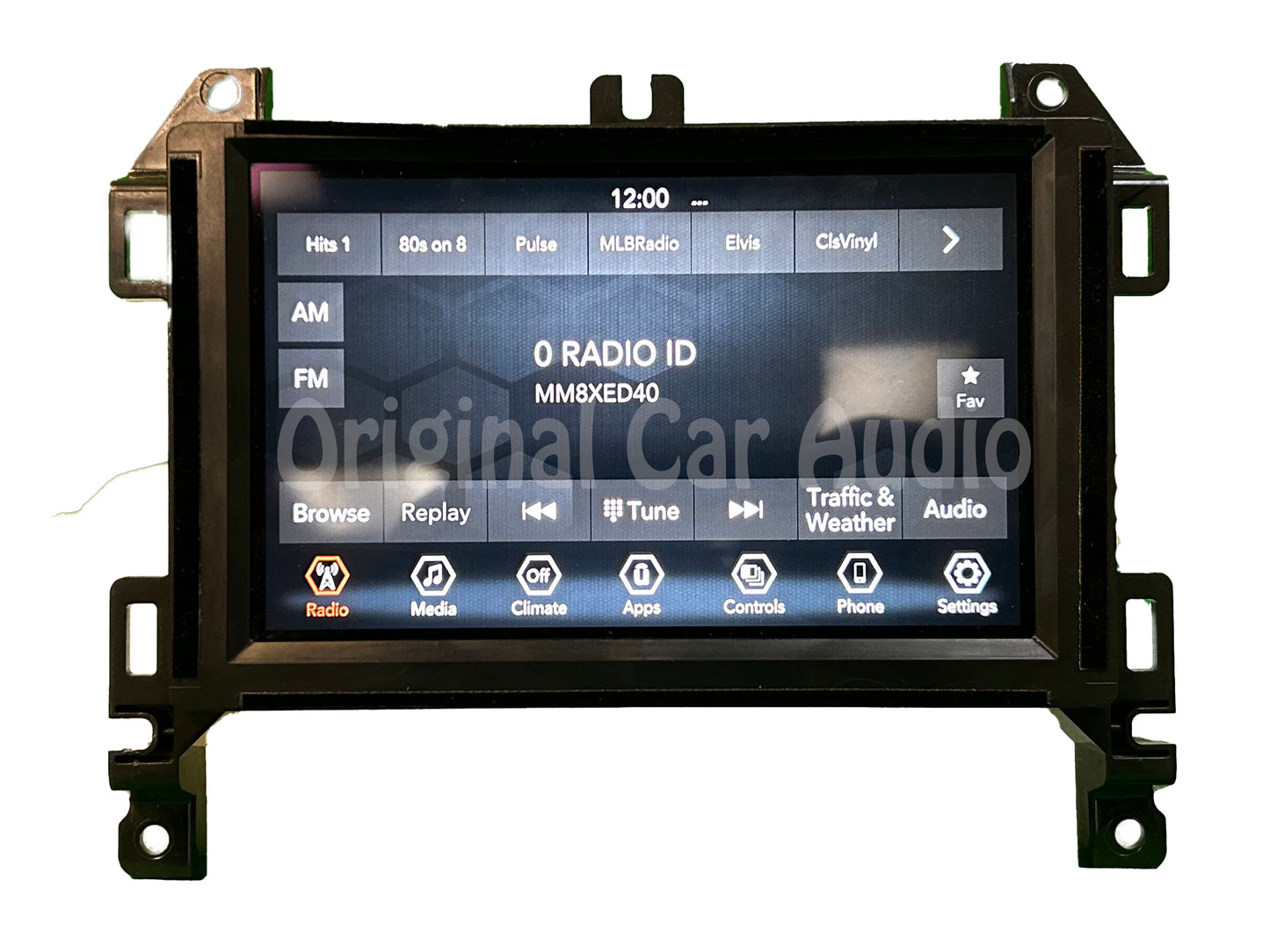 2019-2020 Jeep Wrangler OEM AM FM XM Radio 7" Touch-screen Uconnect VP2 JL NA