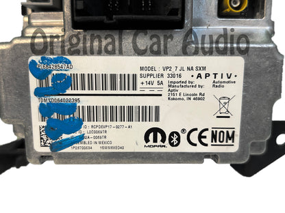 Refurbished 2019-2020 Jeep Wrangler OEM AM FM XM Radio 7" Touch-screen Uconnect VP2 JL NA