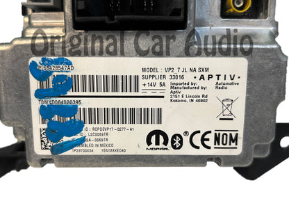 2019-2020 Jeep Wrangler OEM AM FM XM Radio 7" Touch-screen Uconnect VP2 JL NA