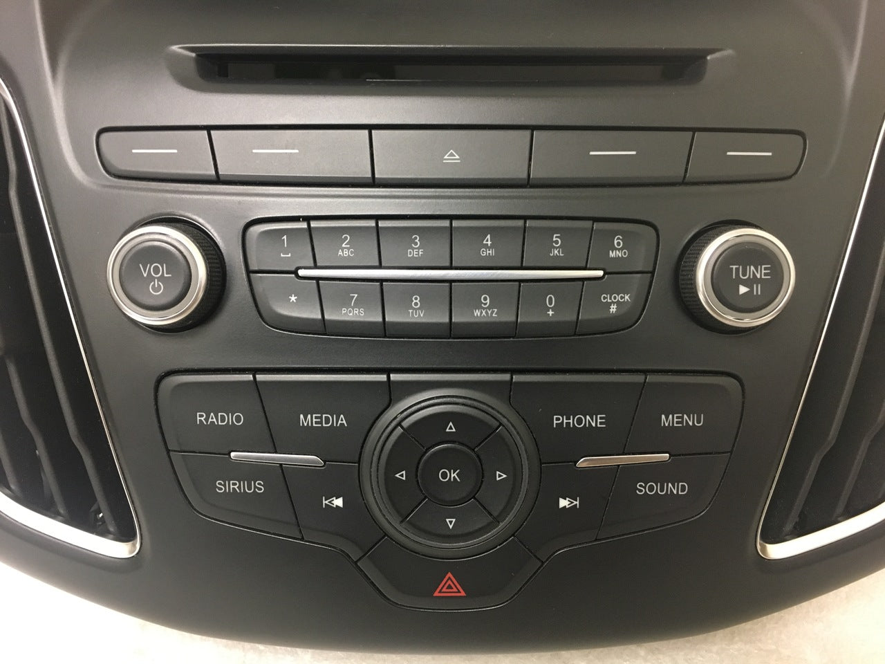 2015 2016 2017 Ford Focus Radio Control Panel FACEPLATE ONLY