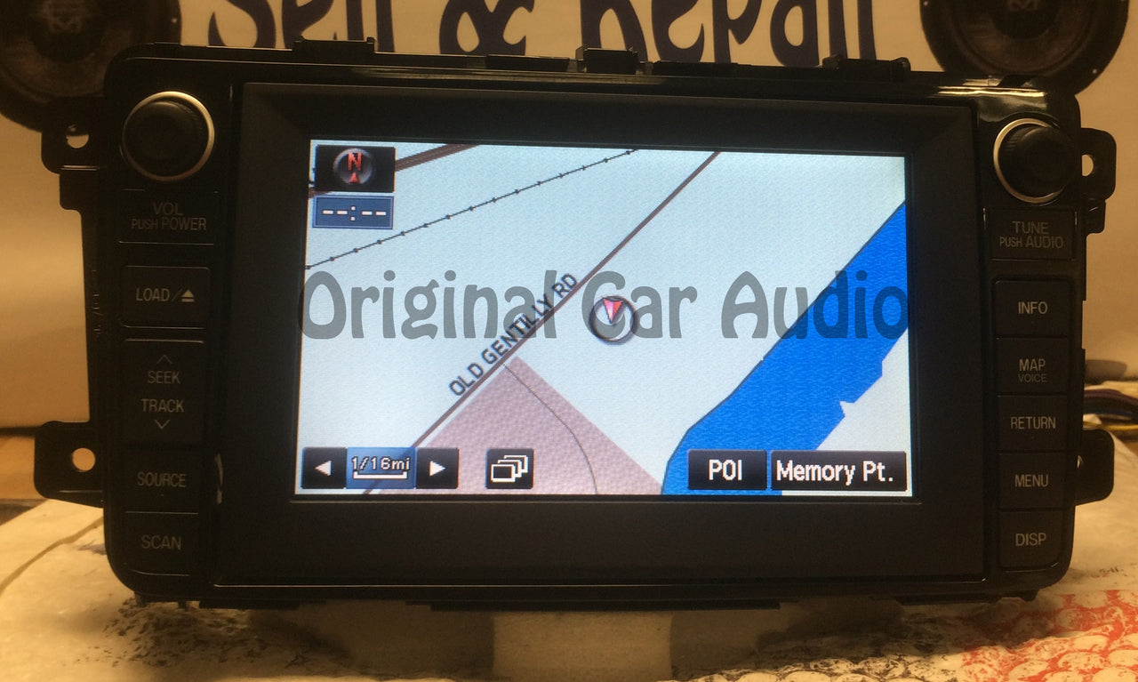 2011 2012 Mazda CX-9 OEM NAVIGATION  CD  Radio Touch Screen LCD Display System