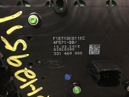 2015 2016 2017 Ford Focus Radio Control Panel FACEPLATE ONLY