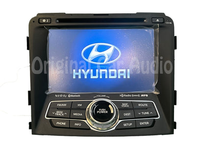 Refurbished 2011 - 2015 Hyundai Sonata Hybrid OEM Infinity Touch Screen Navigation Bluetooth Radio Media Receiver