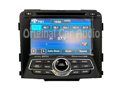 Refurbished 2011 - 2015 Hyundai Sonata Hybrid OEM Infinity Touch Screen Navigation Bluetooth Radio Media Receiver