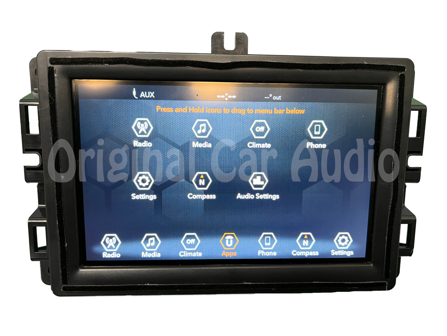 2018 - 2022 Jeep Renegade OEM 520 7" VP2 NAFTA SDAR GPS Apple Car Play Bluetooth Multi Media Radio Receiver VP2FRP