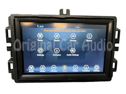 2018 - 2022 Jeep Renegade OEM 520 7" VP2 NAFTA SDAR GPS Apple Car Play Bluetooth Multi Media Radio Receiver VP2FRP