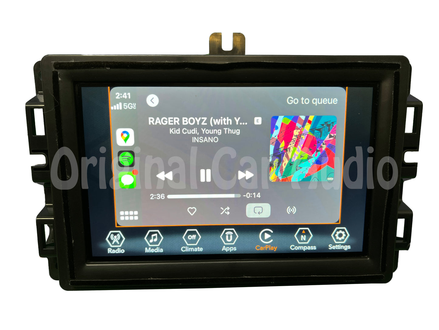 2018 - 2022 Jeep Renegade OEM 520 7" VP2 NAFTA SDAR GPS Apple Car Play Bluetooth Multi Media Radio Receiver VP2FRP