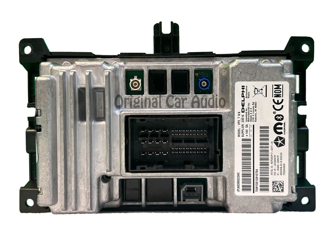 Refurbished 2018 - 2019 Jeep Grand Cherokee OEM UConnect Navigation AM FM Multi Media Radio Receiver VP2_7 WK