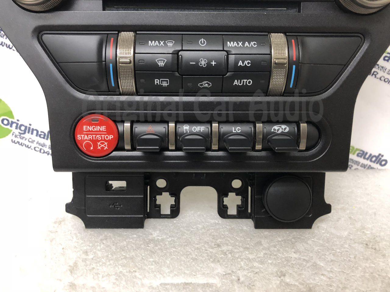 2015 - 2017 Ford Mustang OEM Black Trim 8" Touch Screen Radio Display Bezel ONLY