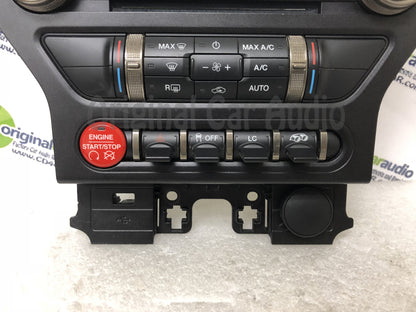 2015 - 2017 Ford Mustang OEM Black Trim 8" Touch Screen Radio Display Bezel ONLY