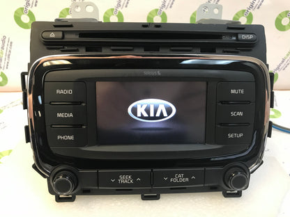 2017 - 2018 Kia Forte OEM AM FM XM Radio CD Player Receiver