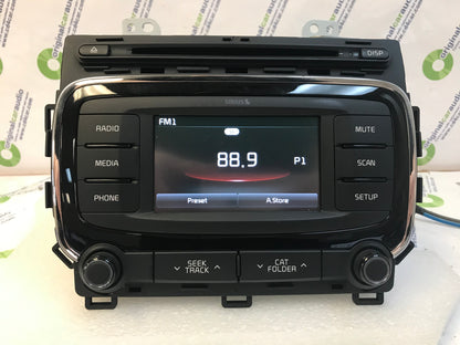 2017 - 2018 Kia Forte OEM AM FM XM Radio CD Player Receiver