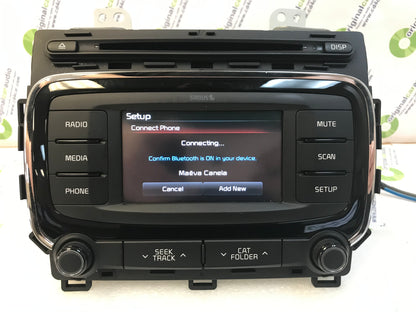 2017 - 2018 Kia Forte OEM AM FM XM Radio CD Player Receiver
