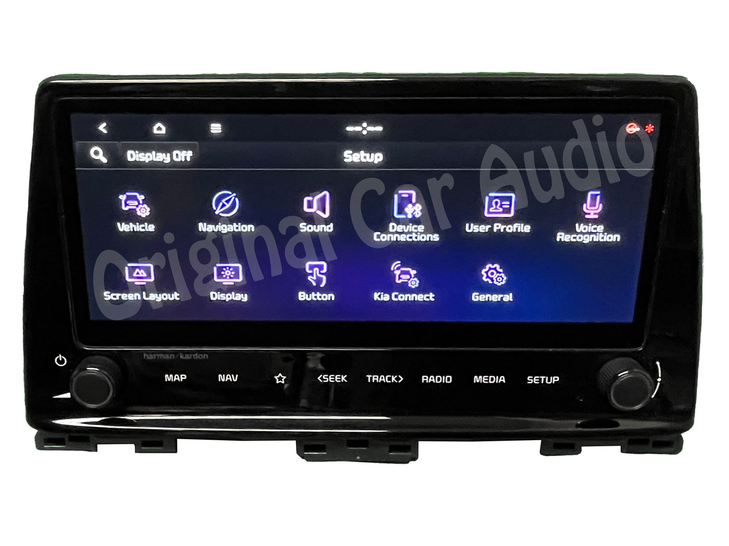 2022 - 2024 Kia Forte OEM Radio Receiver Harman Kardon Audio GPS Navigation 10.25" Display Screen - Digital