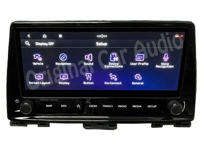 2022 - 2024 Kia Forte OEM Radio Receiver Harman Kardon Audio GPS Navigation 10.25" Display Screen - Digital