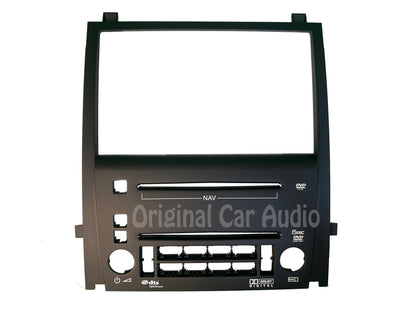 New 2007 - 2010 GMC Cadillac Escalade OEM Navigation Stereo Radio 6 Disc Changer Faceplate Bezel Only