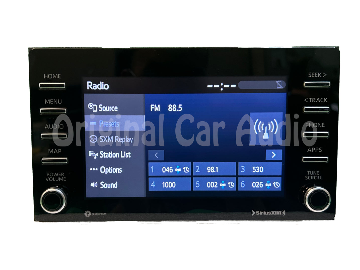 2021 - 2022 Toyota Camry Corolla OEM Navigation 7" Touch Screen Receiver