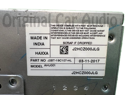 2018 -2023 Ford Ecosport OEM Premium Sound Multi Media AM FM SAT HD Radio Receivere Block - DIGITAL
