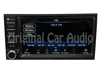 Refurbished 2018 - 2020 Nissan NV200 Sentra Versa OEM Touch Screen AM FM Bluetooth Multi Media Radio Receiver