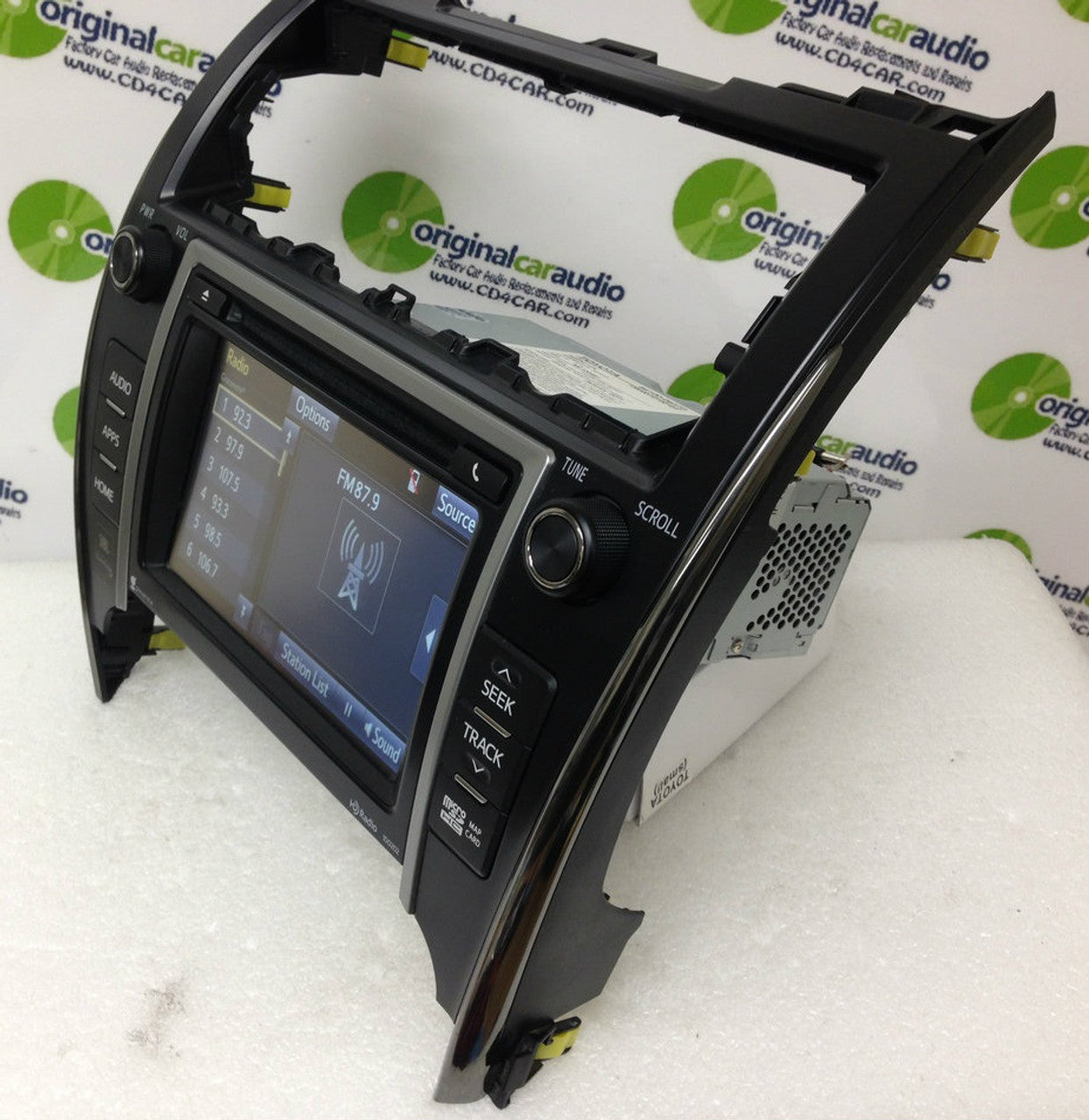 Refurbished 2012-2014 Toyota Camry GPS Navigation AM FM Bluetooth HDD Radio 100202