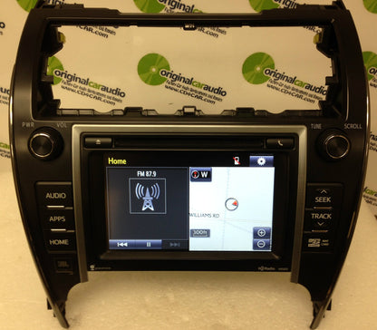 2012 2013 2014 Toyota Camry Touch Screen Navigation GPS JBL HD Radio CD Player 100202