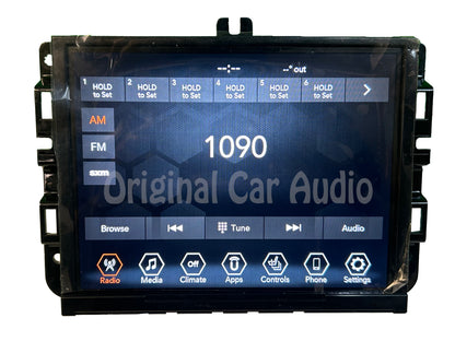 Refurbished 2017 - 2019 Jeep Compass OEM AM FM Radio Touch Screen Display VP2RFP