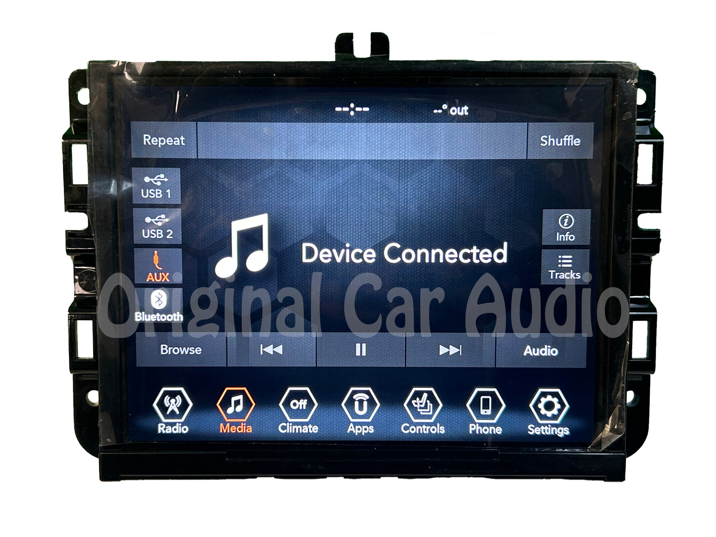 Refurbished 2017 - 2019 Jeep Compass OEM AM FM Radio Touch Screen Display VP2RFP