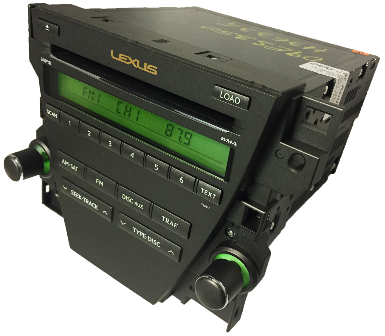 07 08 09 Lexus ES350 OEM Stereo 6 Disc MP3/WMA CD Changer Satellite Radio P1807