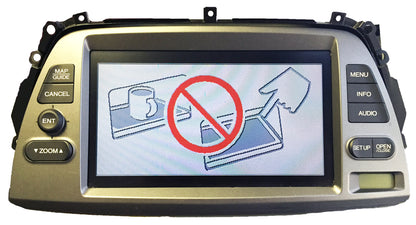 NEW HONDA Odyssey Navigation GPS LCD Display Screen Radio Stereo WITHOUT Trim/Bezel 2007 2008 2009 2010