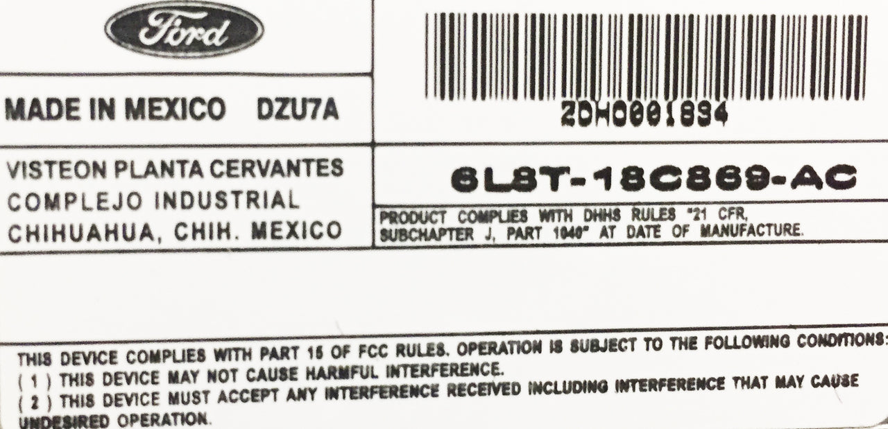 BRAND NEW 1998 - 2010 Ford Lincoln Mercury OEM CD Player Satellite