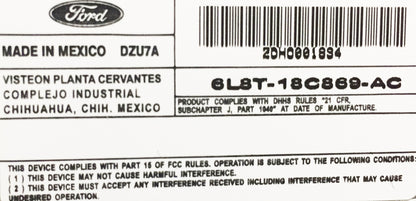 BRAND NEW 1998 - 2010 Ford Lincoln Mercury OEM CD Player Satellite