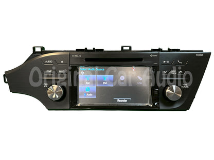 Refurbished 2014 - 2015 Toyota Avalon OEM Navigation AM FM HD Radio CD Player Touch Screen Display 510023