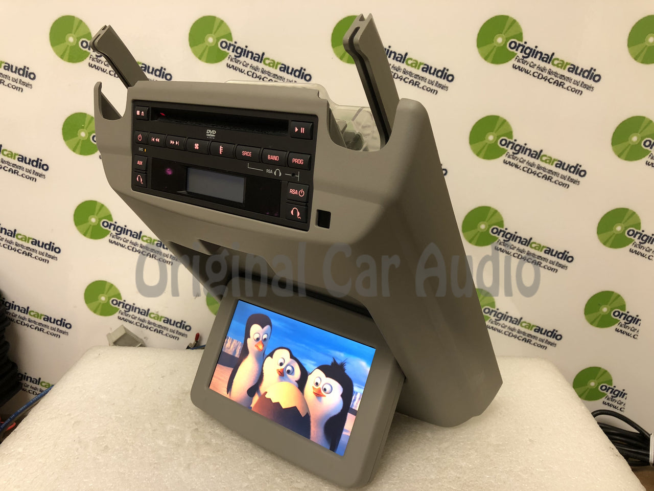 GMC Overhead DVD Player Screen Monitor Entertainment System