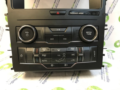 2018 - 2019 Ford Explorer OEM Dual Climate AC Radio Control Panel