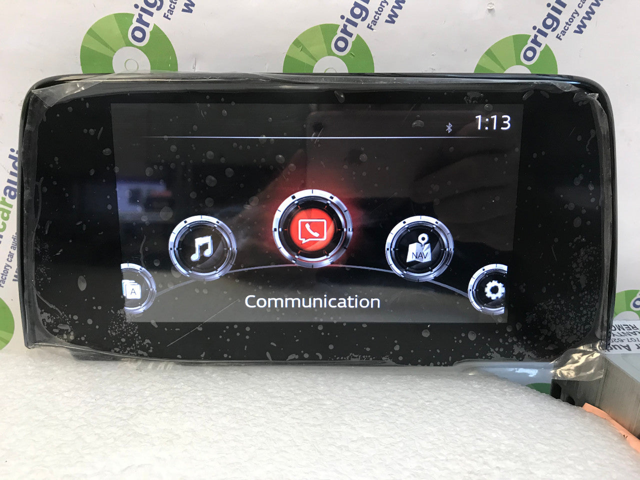 Blemished 2017 - 2020 Mazda CX-5 OEM AM FM Radio Control Unit Display Screen