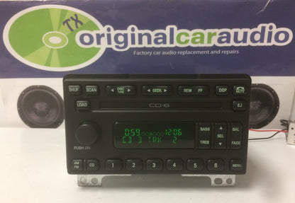 2001 - 2005 Ford Explorer Lincoln Navigator  Radio and 6 CD Changer