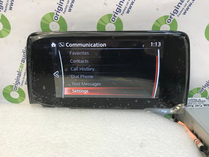 Blemished 2017 - 2020 Mazda CX-5 OEM AM FM Radio Control Unit Display Screen