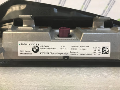 Repair For 2017 - 2021 BMW F20 F21 F22 F23 OEM NAVIGATION DISPLAY NBT EVO 8.8" SCREEN Replacement Service