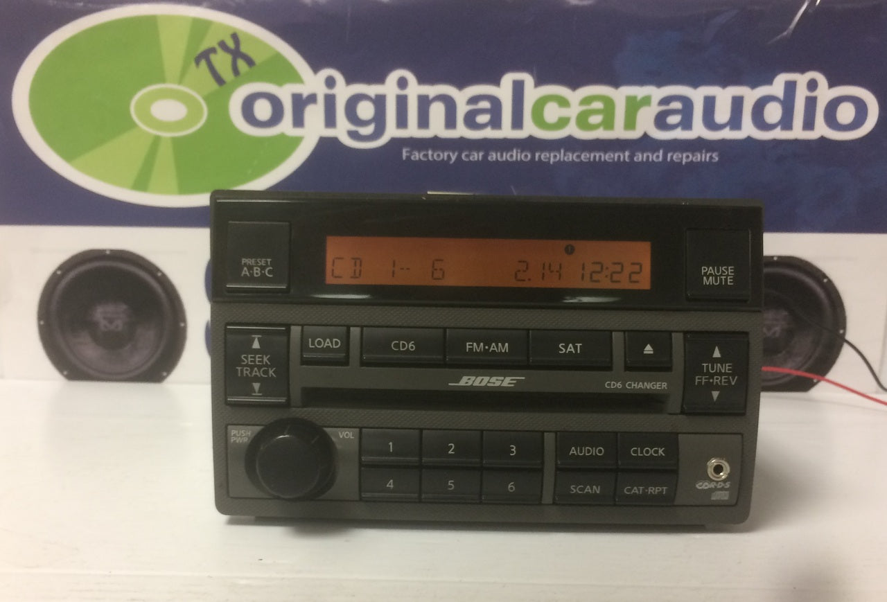 2005 2006 Nissan Altima Bose Radio & CD player Bose with AUX port