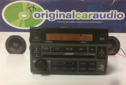 2005 2006 Nissan Altima Bose Radio & CD player Bose with AUX port