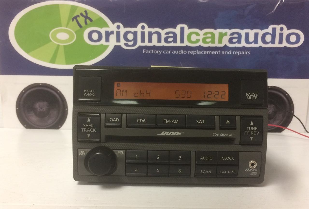 2005 2006 Nissan Altima Bose Radio & CD player Bose with AUX port