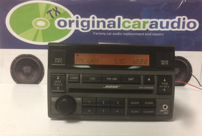 2005 2006 Nissan Altima Bose Radio & CD player Bose with AUX port